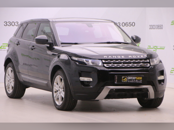Land Rover  Evoque  2014  Automatic  126,000 Km  4 Cylinder  Four Wheel Drive (4WD)  SUV  Black