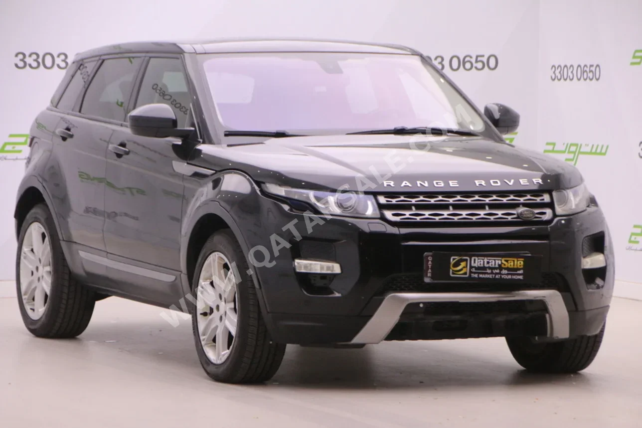 Land Rover Evoque 2014 Automatic 126,000 Km 4 Cylinder Four Wheel Drive (4WD) SUV Black