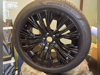 رنقات العجلات بي ام دبليو سبيكة \ 20 بوصة أسود M 4 5 مع التسليم