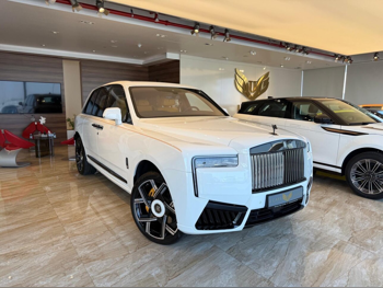 Rolls-Royce  Cullinan  Black Badge  2025  Automatic  12,000 Km  12 Cylinder  Four Wheel Drive (4WD)  SUV  White  With Warranty