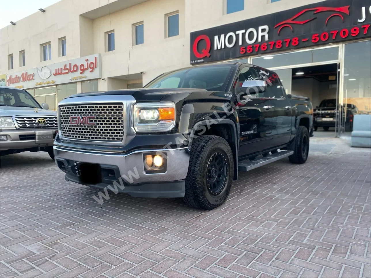 جي ام سي سييرا اس ال اي 2014 اوتوماتيك 270,000 كم 8 سلندر دفع رباعي بيكب أسود