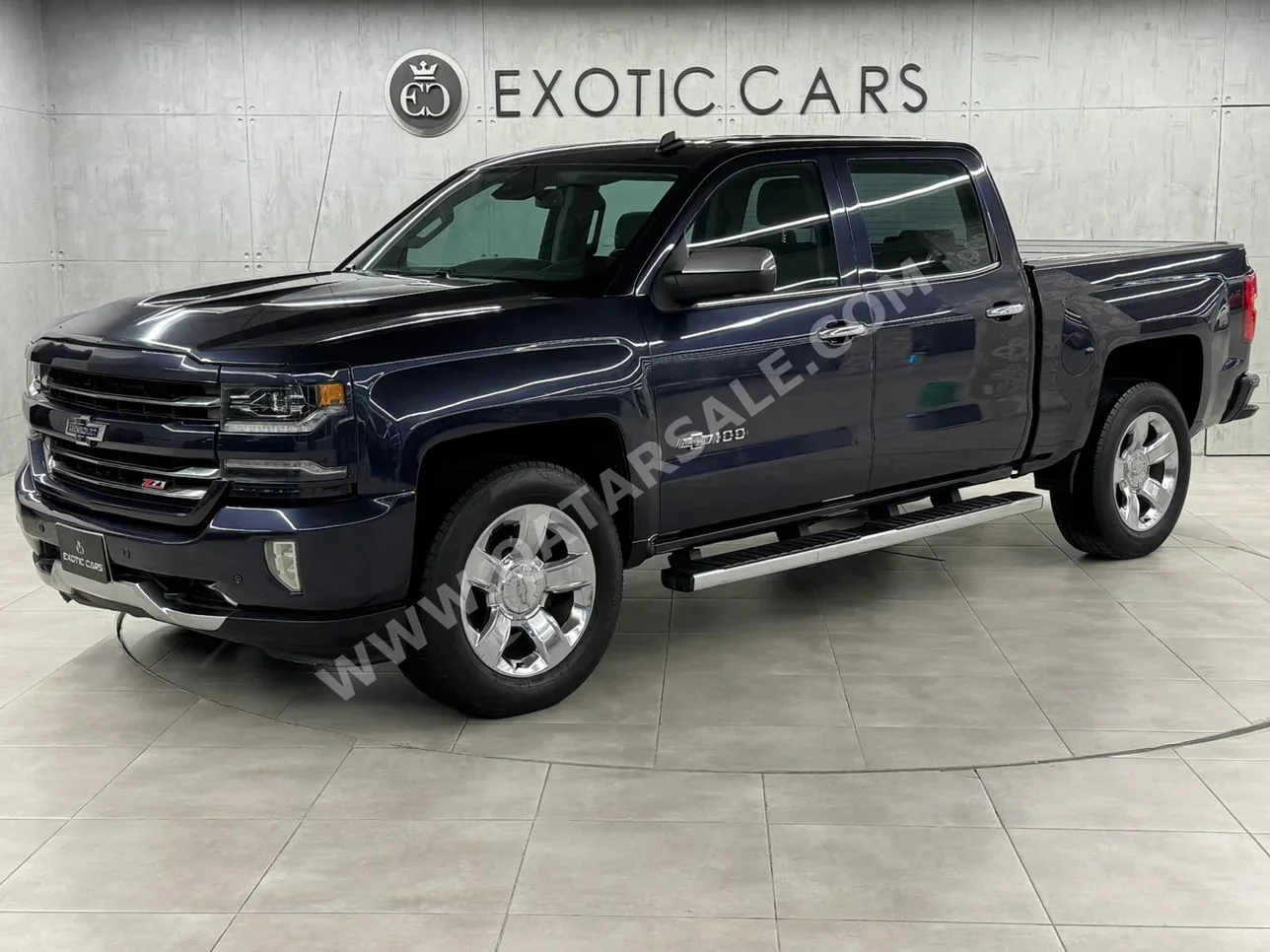 Chevrolet  Silverado  LTZ  2018  Automatic  125,000 Km  8 Cylinder  Four Wheel Drive (4WD)  Pick Up  Dark Blue