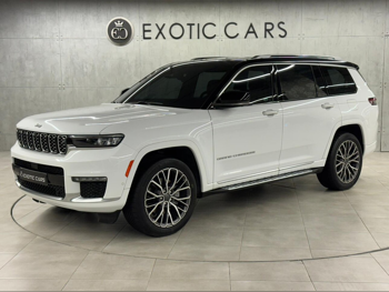 Jeep  Grand Cherokee  Summit  2023  Automatic  50,000 Km  8 Cylinder  Four Wheel Drive (4WD)  SUV  White  With Warranty