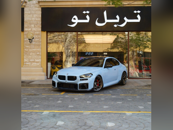 BMW  M-Series  2  2023  Automatic  28,000 Km  6 Cylinder  Rear Wheel Drive (RWD)  Coupe / Sport  Sky Blue  With Warranty