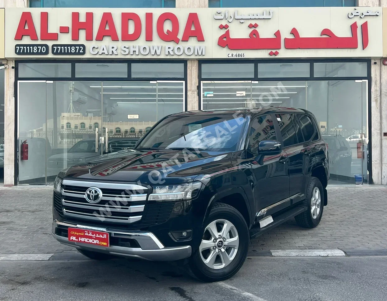 Toyota  Land Cruiser  GXR  2025  Automatic  1,000 Km  6 Cylinder  Four Wheel Drive (4WD)  SUV  Black  With Warranty