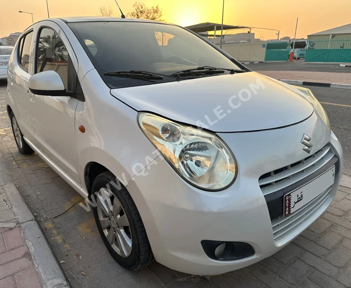 Suzuki  Celerio  2012  Automatic  101,000 Km  3 Cylinder  Front Wheel Drive (FWD)  Hatchback  White