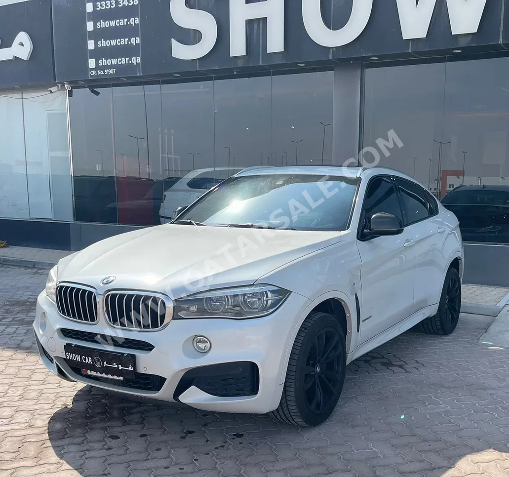 BMW  X-Series  X6  2017  Automatic  150,000 Km  8 Cylinder  Four Wheel Drive (4WD)  SUV  White