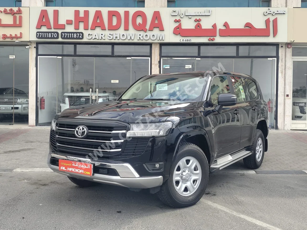 Toyota  Land Cruiser  GX  2025  Automatic  0 Km  6 Cylinder  Four Wheel Drive (4WD)  SUV  Black  With Warranty