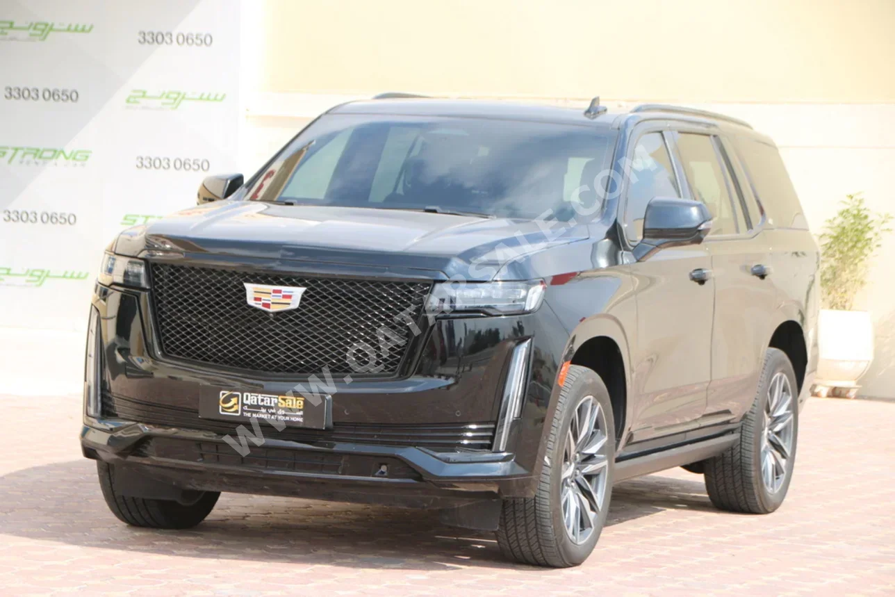 Cadillac Escalade Sport Platinum 2022 Automatic 67,000 Km 8 Cylinder Four Wheel Drive (4WD) SUV Black