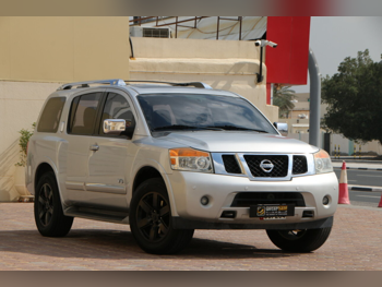 نيسان  أرمادا  ال اي  2014  اوتوماتيك  121,000 كم  8 سلندر  دفع رباعي  اس يو في  فضي