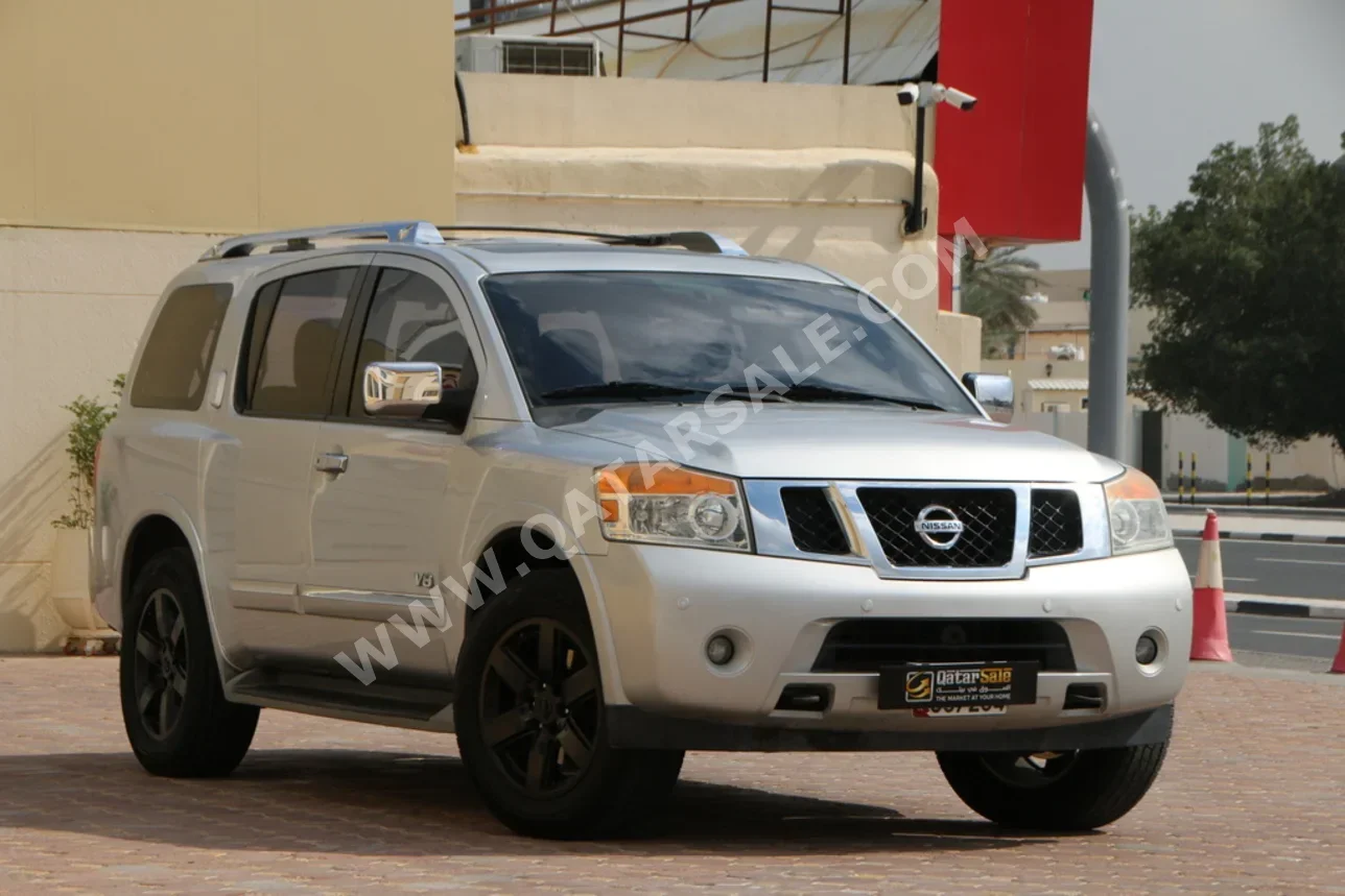نيسان  أرمادا  ال اي  2014  اوتوماتيك  121,000 كم  8 سلندر  دفع رباعي  اس يو في  فضي