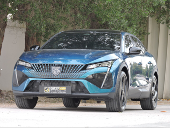 Peugeot  408  GT  2024  Automatic  21,800 Km  4 Cylinder  Front Wheel Drive (FWD)  Sedan  Blue  With Warranty