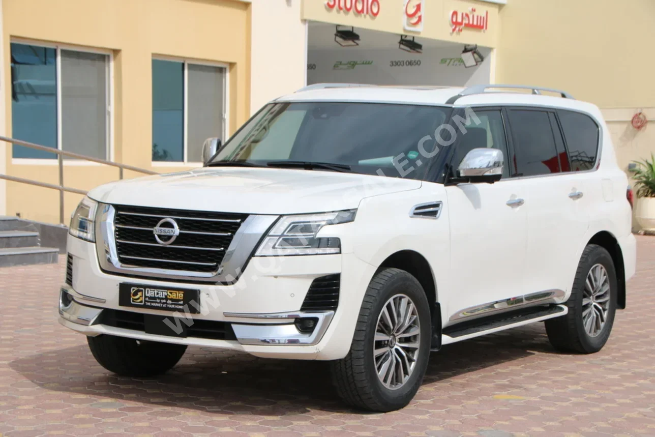 نيسان  باترول  بلاتنيوم  2020  اوتوماتيك  197,000 كم  6 سلندر  دفع رباعي  اس يو في  أبيض