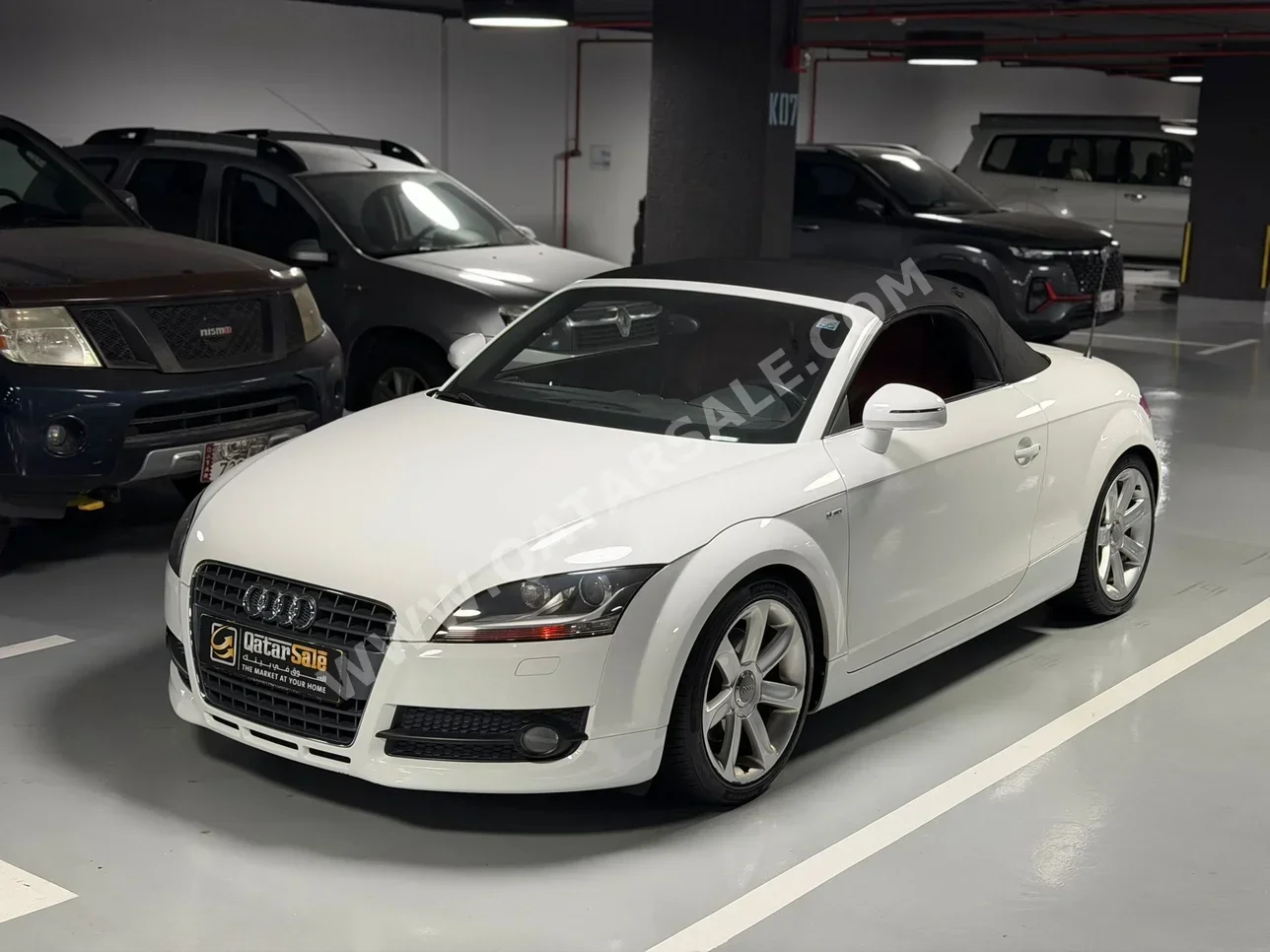 Audi  TT  S-Line  2010  Automatic  49,000 Km  4 Cylinder  Front Wheel Drive (FWD)  Convertible  White