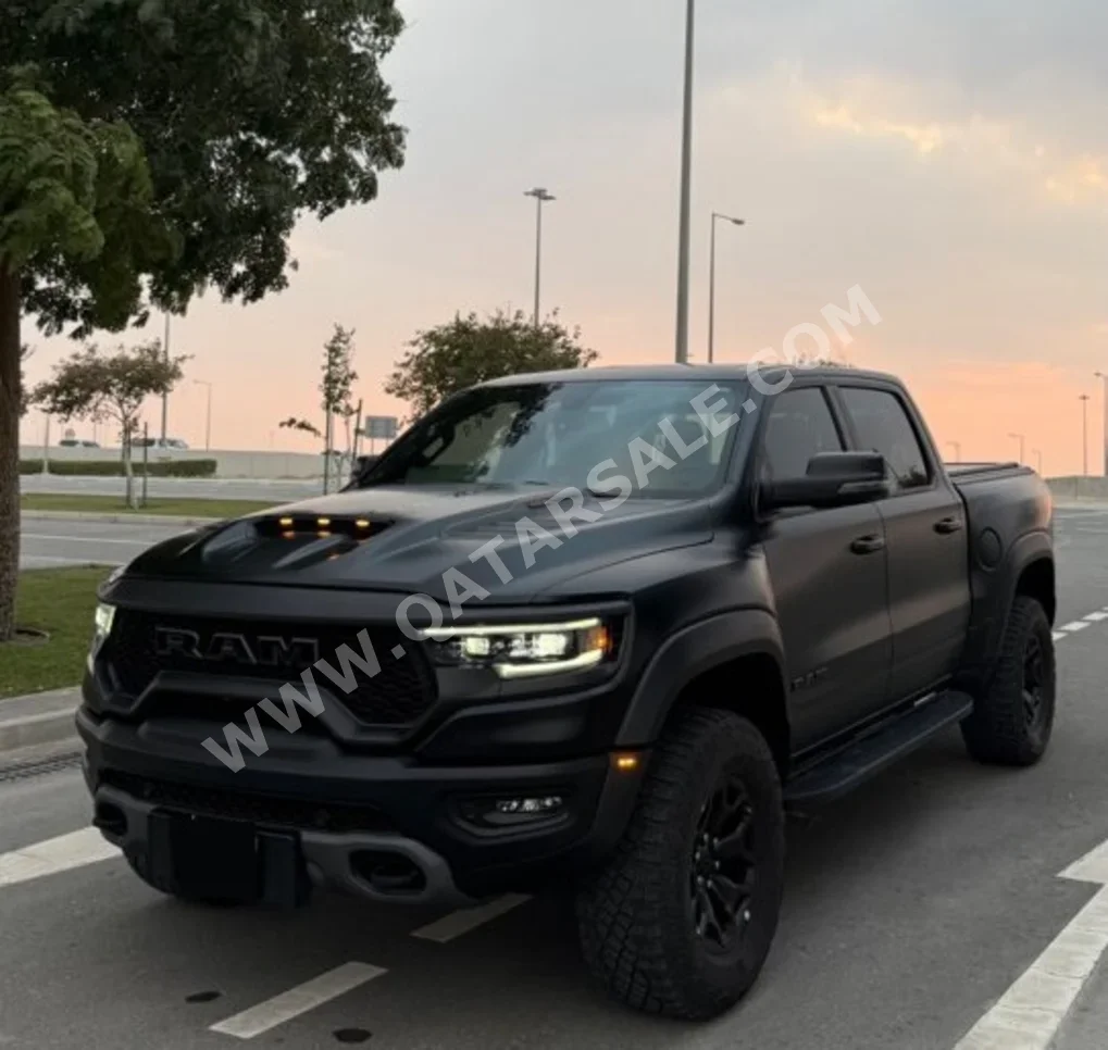 Dodge  Ram  TRX  2023  Automatic  32,000 Km  8 Cylinder  Four Wheel Drive (4WD)  Pick Up  Black  With Warranty