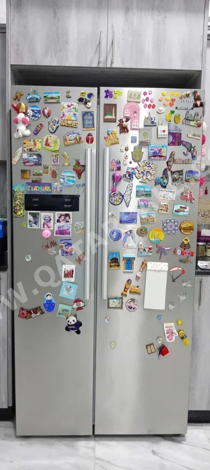 Side-by-Side Refrigerator  - Silver