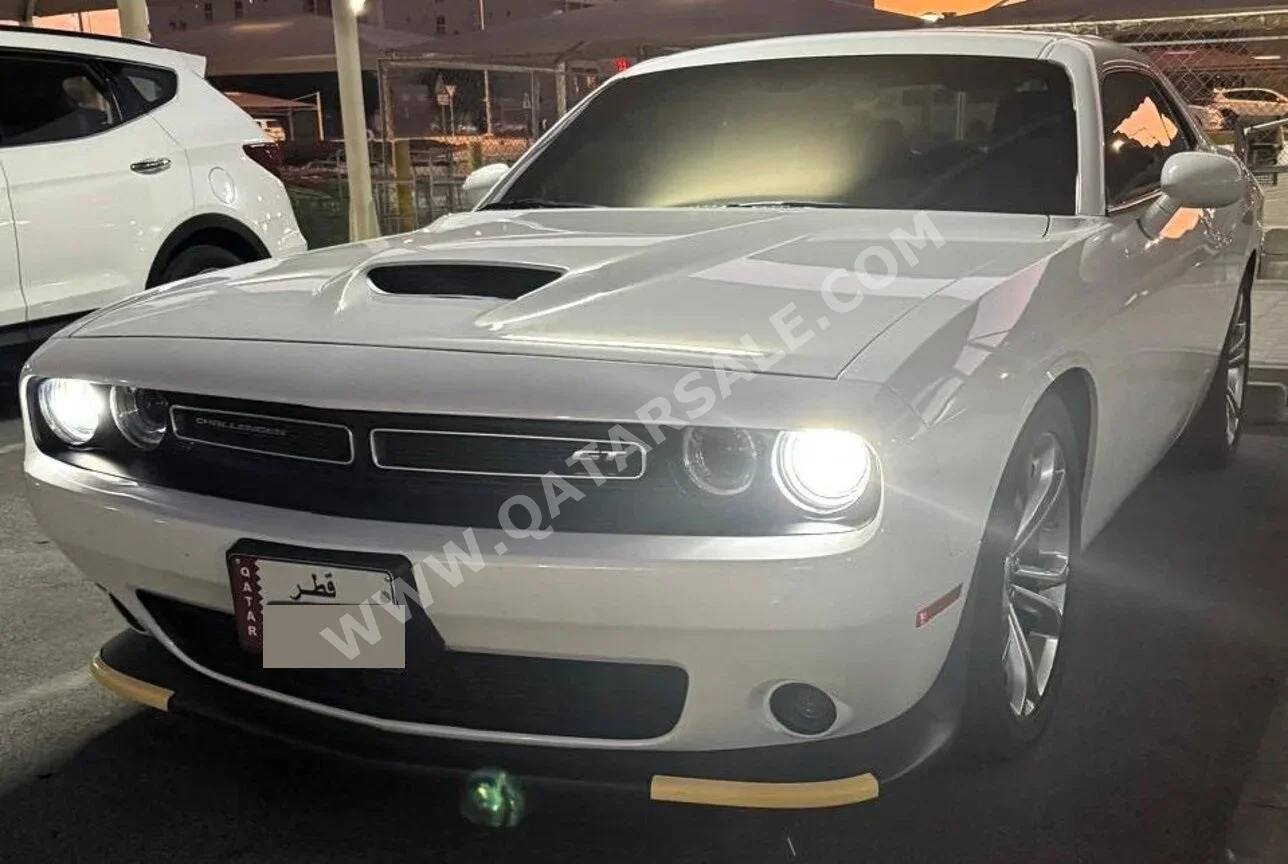Dodge Challenger GT 2023 Automatic 36,100 Km 6 Cylinder Rear Wheel Drive (RWD) Coupe / Sport White With Warranty