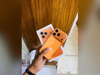 هواتف نقالة ابل  - ايفون 17  - برو  - برتقالي  - 256 جيجابايت  - تحت الضمان