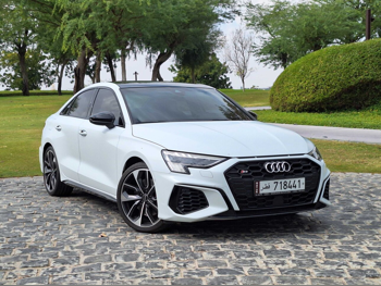 Audi  S  3  2024  Automatic  42,000 Km  4 Cylinder  All Wheel Drive (AWD)  Sedan  Pearl Matte  With Warranty