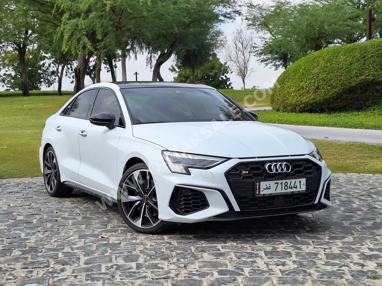 Audi  S  3  2024  Automatic  42,000 Km  4 Cylinder  All Wheel Drive (AWD)  Sedan  Pearl Matte  With Warranty