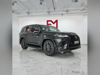 لكزس  ال اكس  600 اف سبورت  2026  اوتوماتيك  0 كم  6 سلندر  دفع رباعي  اس يو في  أسود  تحت الضمان