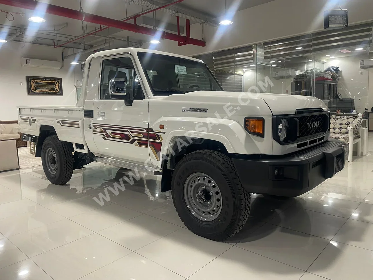Toyota Land Cruiser LX 2025 Manual 0 Km 6 Cylinder Four Wheel Drive (4WD) Pick Up White With Warranty