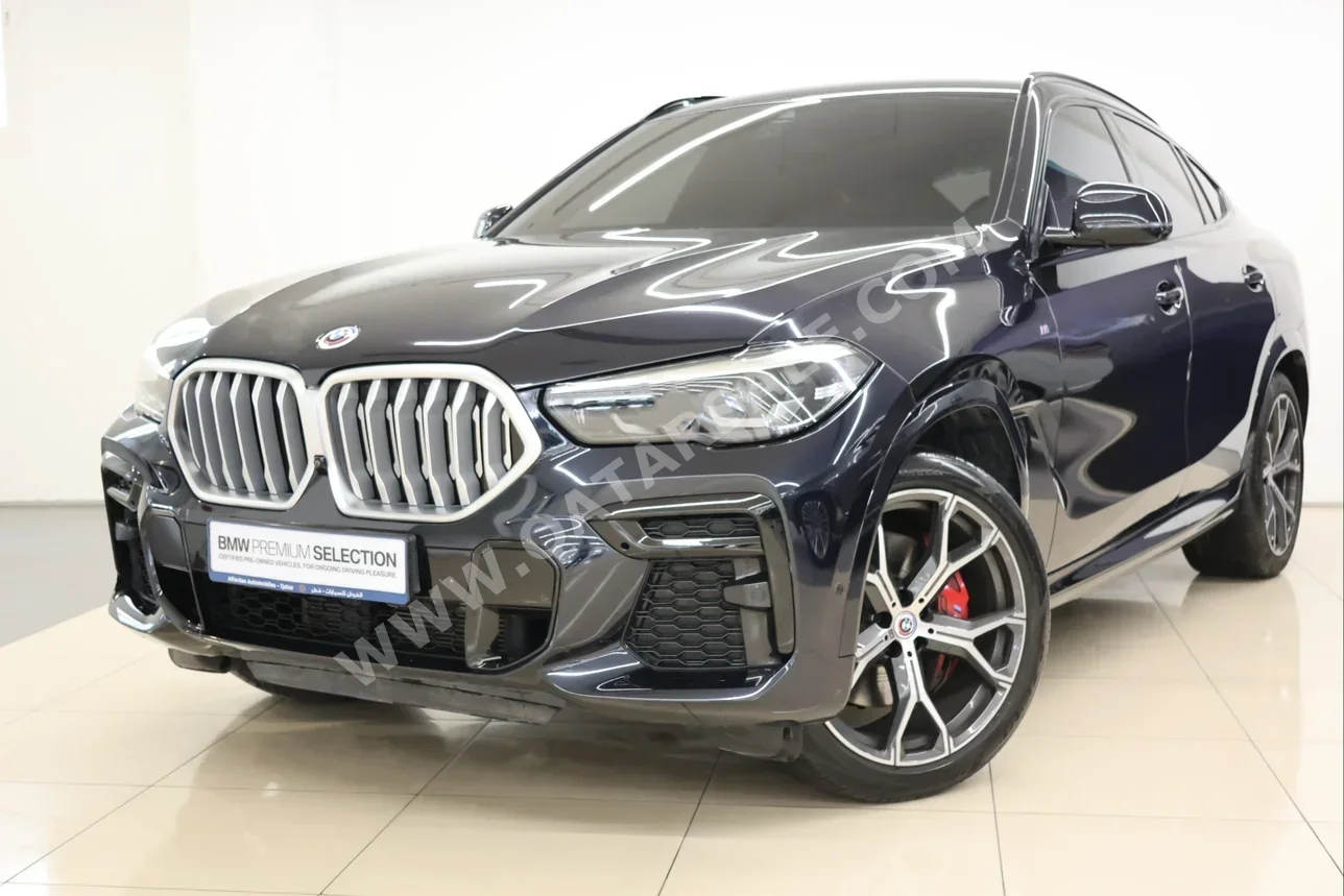 بي ام دبليو  الفئة - اكس  اكس 6 40اي  2023  اوتوماتيك  66,700 كم  6 سلندر  دفع كلي مستمر  اس يو في  أسود  تحت الضمان