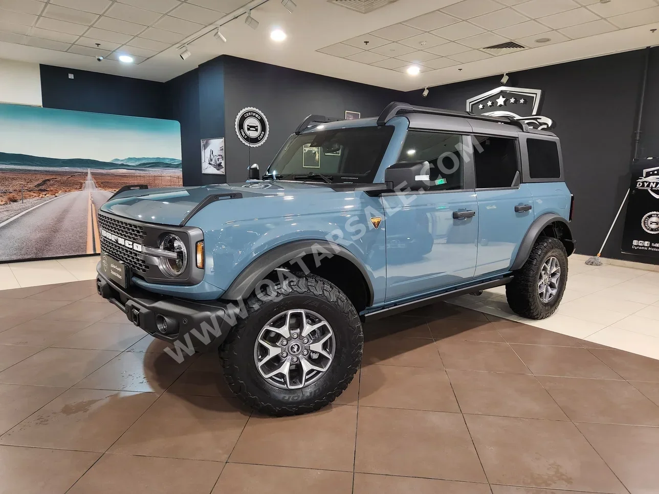 Ford  Bronco  Badlands  2023  Automatic  2,100 Km  6 Cylinder  Four Wheel Drive (4WD)  SUV  Blue  With Warranty