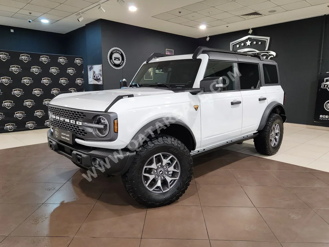 Ford Bronco Badlands 2023 Automatic 900 Km 6 Cylinder Four Wheel Drive (4WD) SUV White With Warranty