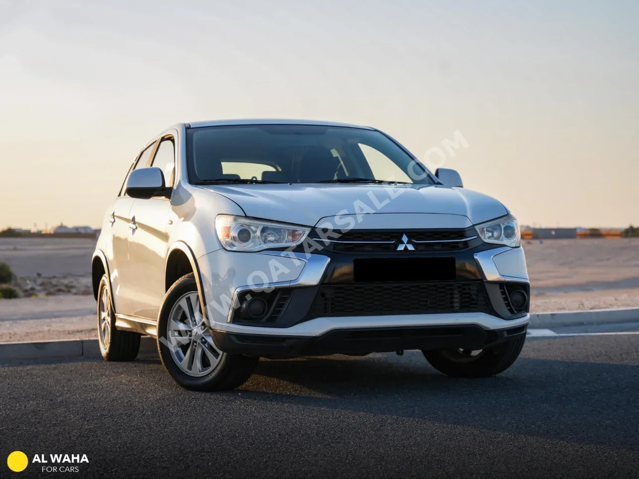Mitsubishi  ASX  2019  Automatic  90,000 Km  4 Cylinder  Front Wheel Drive (FWD)  SUV  White