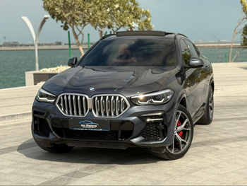 BMW  X-Series  X6 40i  2022  Automatic  70,000 Km  6 Cylinder  Four Wheel Drive (4WD)  SUV  Gray  With Warranty