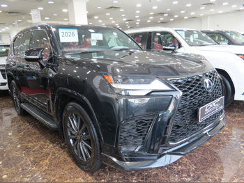 لكزس  ال اكس  600 اف سبورت  2026  اوتوماتيك  0 كم  6 سلندر  دفع رباعي  اس يو في  أسود  تحت الضمان