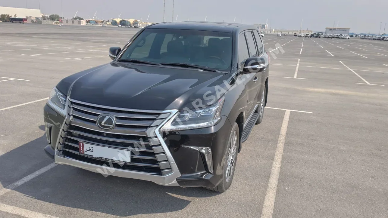 لكزس  ال اكس  570  2017  اوتوماتيك  81,000 كم  8 سلندر  دفع رباعي  اس يو في  أسود