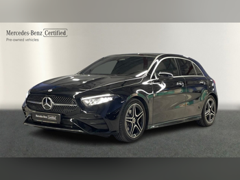 Mercedes-Benz  A-Class  200  2025  Automatic  3,500 Km  4 Cylinder  Front Wheel Drive (FWD)  Hatchback  Black  With Warranty