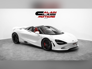 Mclaren  750  S  2025  Automatic  2,917 Km  8 Cylinder  Rear Wheel Drive (RWD)  Convertible  White