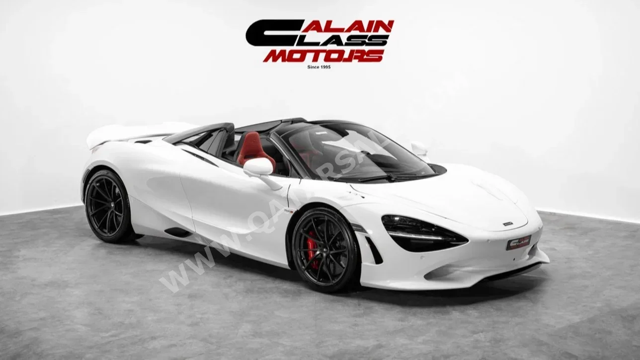 Mclaren 750 S 2025 Automatic 2,917 Km 8 Cylinder Rear Wheel Drive (RWD) Convertible White