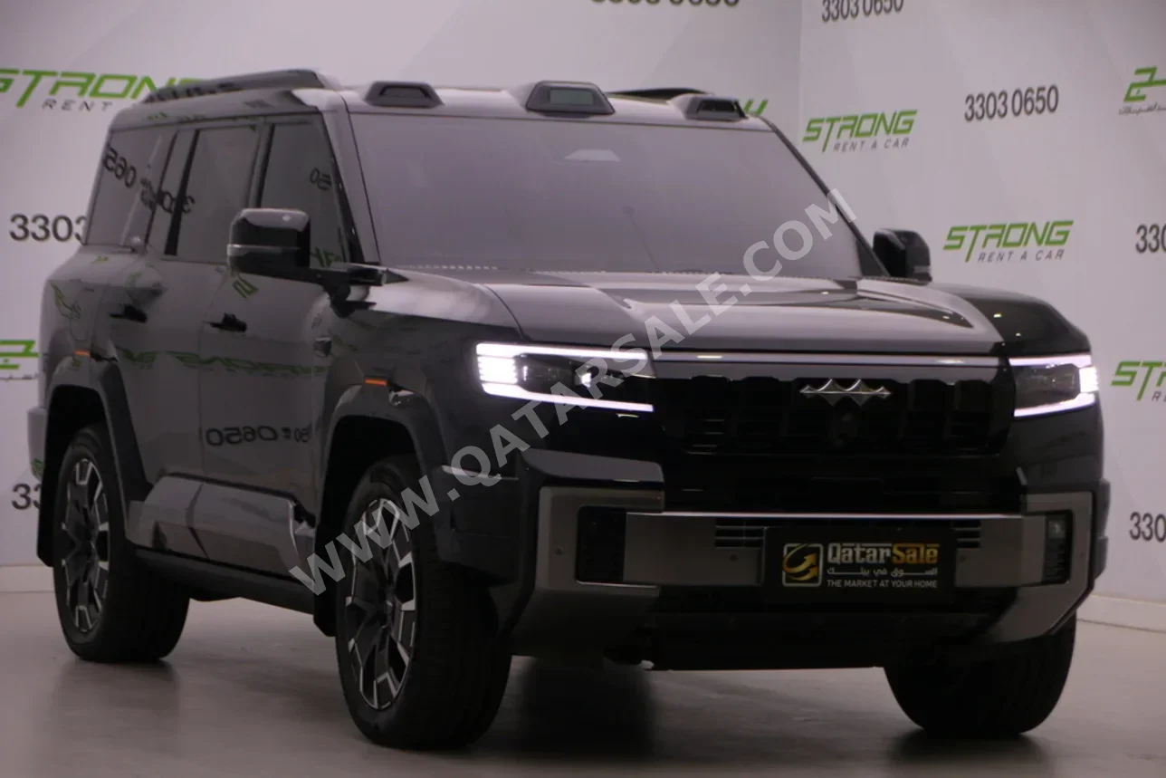 BYD  Leopard 8  2025  Automatic  12,500 Km  4 Cylinder  Four Wheel Drive (4WD)  SUV  Black  With Warranty