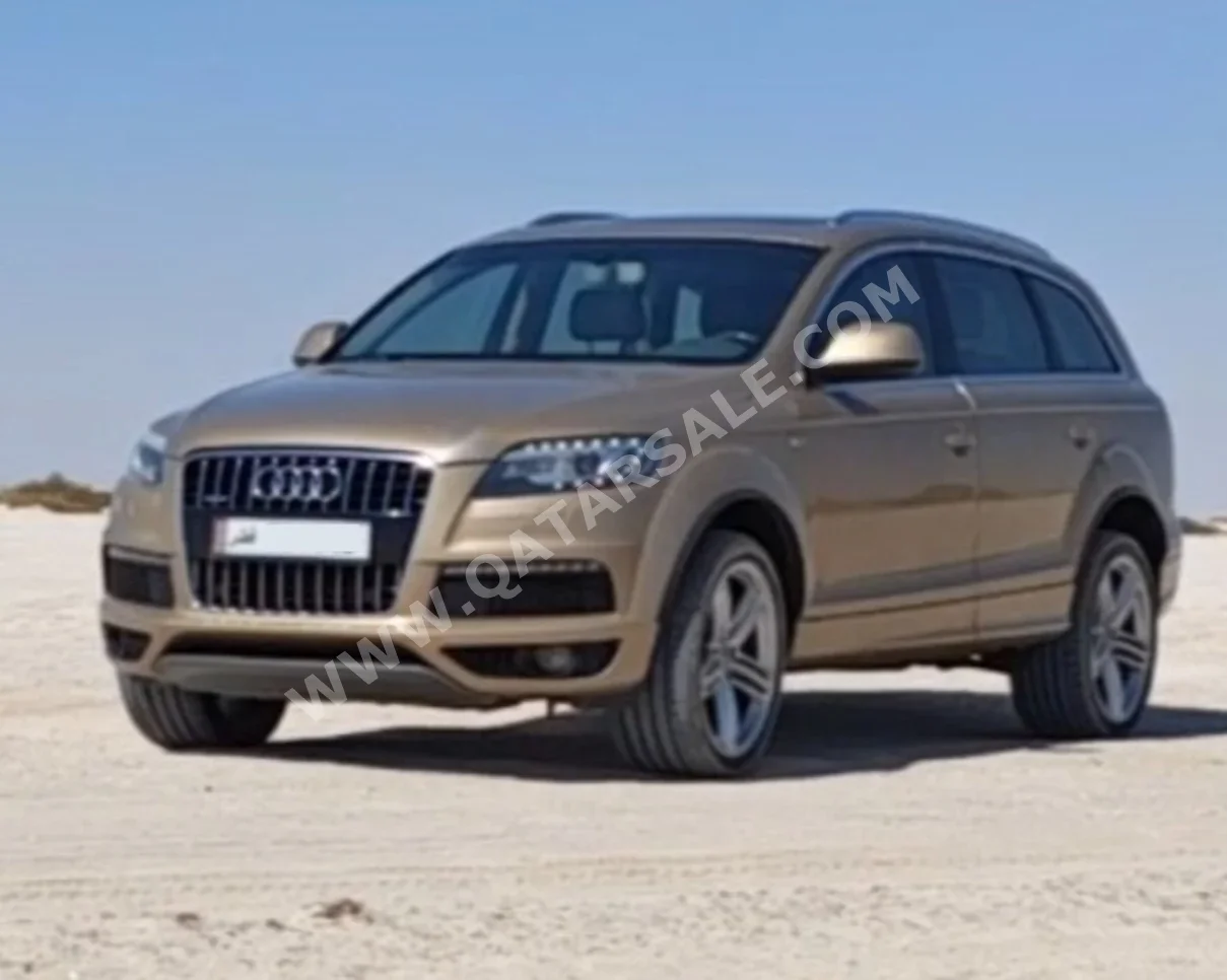 اودي كيو 7 اس-لاين 2012 اوتوماتيك 147,000 كم 6 سلندر دفع رباعي اس يو في بيج