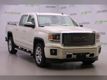 جي ام سي  سييرا  دينالي  2014  اوتوماتيك  62,000 كم  8 سلندر  دفع رباعي  بيكب  أبيض لؤلؤي