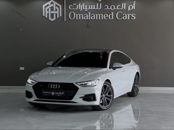 Audi  A6  45 TFSI  2023  Automatic  50,000 Km  6 Cylinder  All Wheel Drive (AWD)  Sedan  White  With Warranty