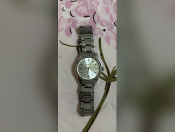 ساعات - ساعات الكوارتز  - فضة  - ساعات للجنسين