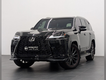 Lexus  LX  700 h  2025  Automatic  4,900 Km  6 Cylinder  All Wheel Drive (AWD)  SUV  Black  With Warranty