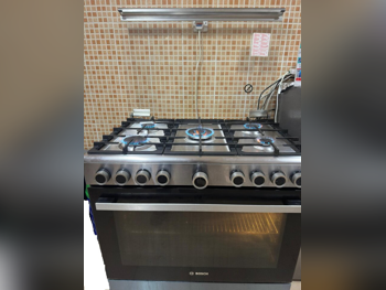 بوش  طبّاخ  - غاز  - ستانلس أسود