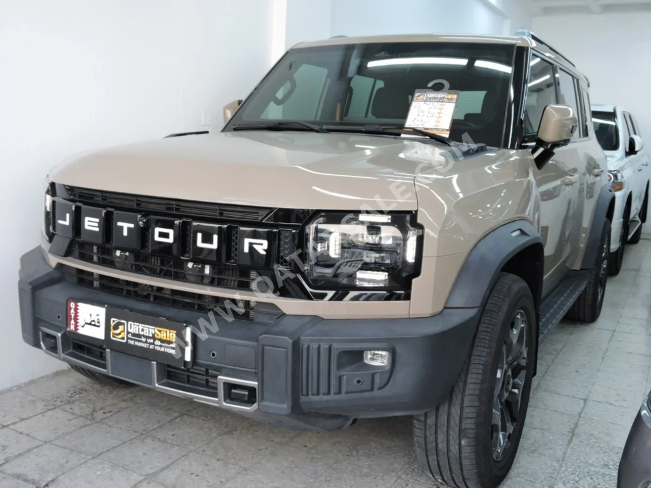 Jetour T2 2025 Automatic 24,000 Km 6 Cylinder Four Wheel Drive (4WD) SUV Beige With Warranty