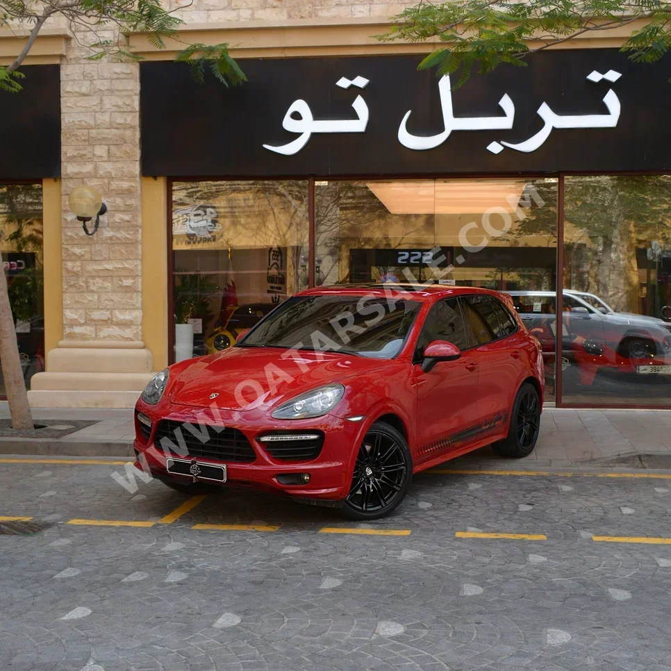 Porsche Cayenne GTS 2013 Automatic 132,550 Km 8 Cylinder Four Wheel Drive (4WD) SUV Red