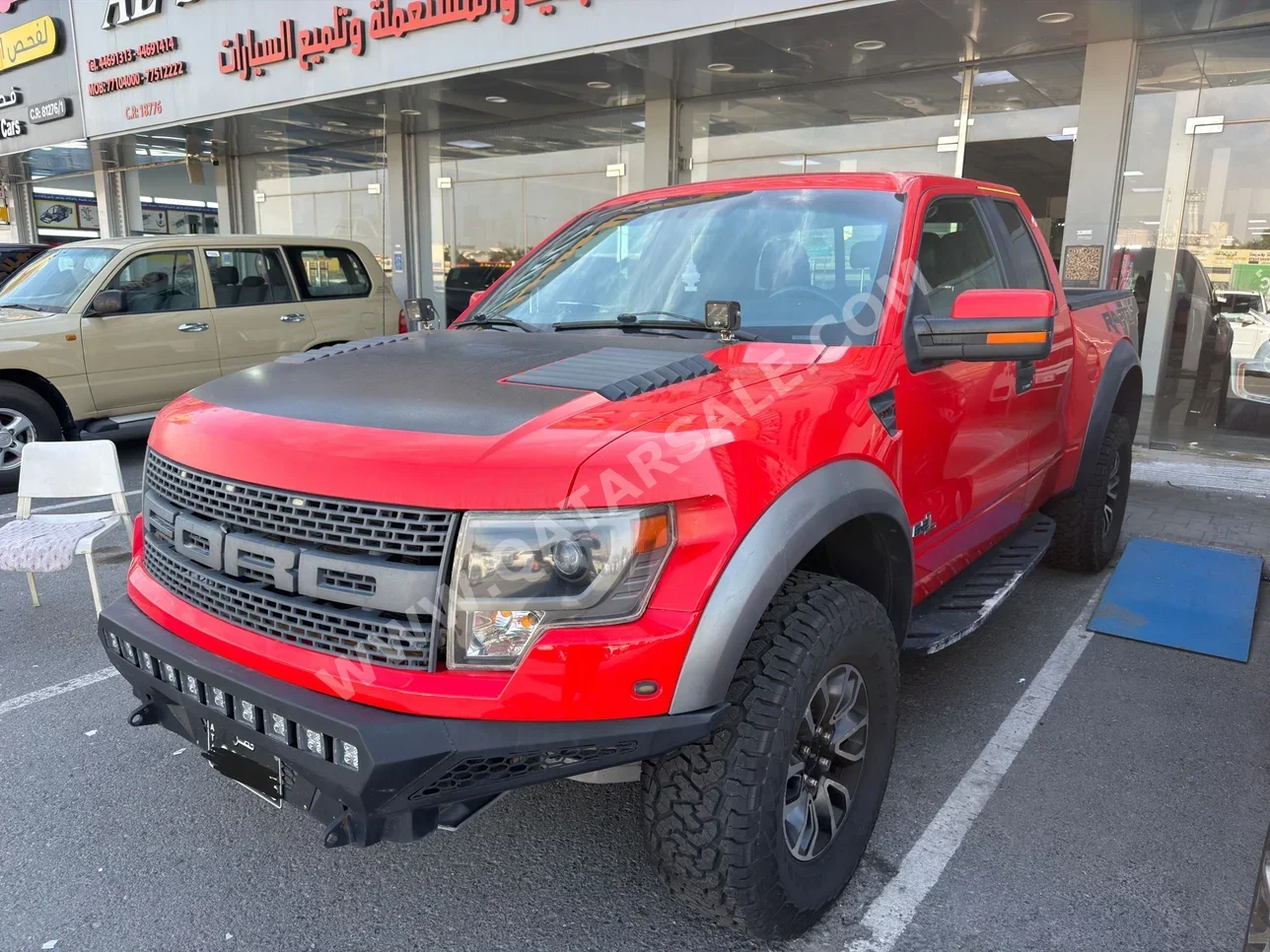 Ford Raptor 2013 Automatic 250,000 Km 6 Cylinder Four Wheel Drive (4WD) Pick Up Red
