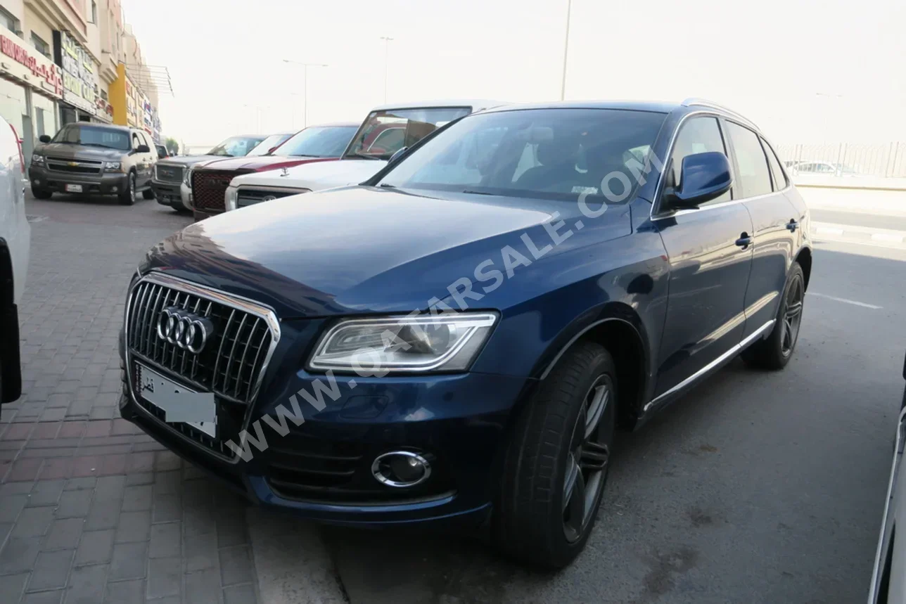 Audi  Q5  3.0 T  2015  Automatic  100,000 Km  6 Cylinder  Four Wheel Drive (4WD)  SUV  Blue