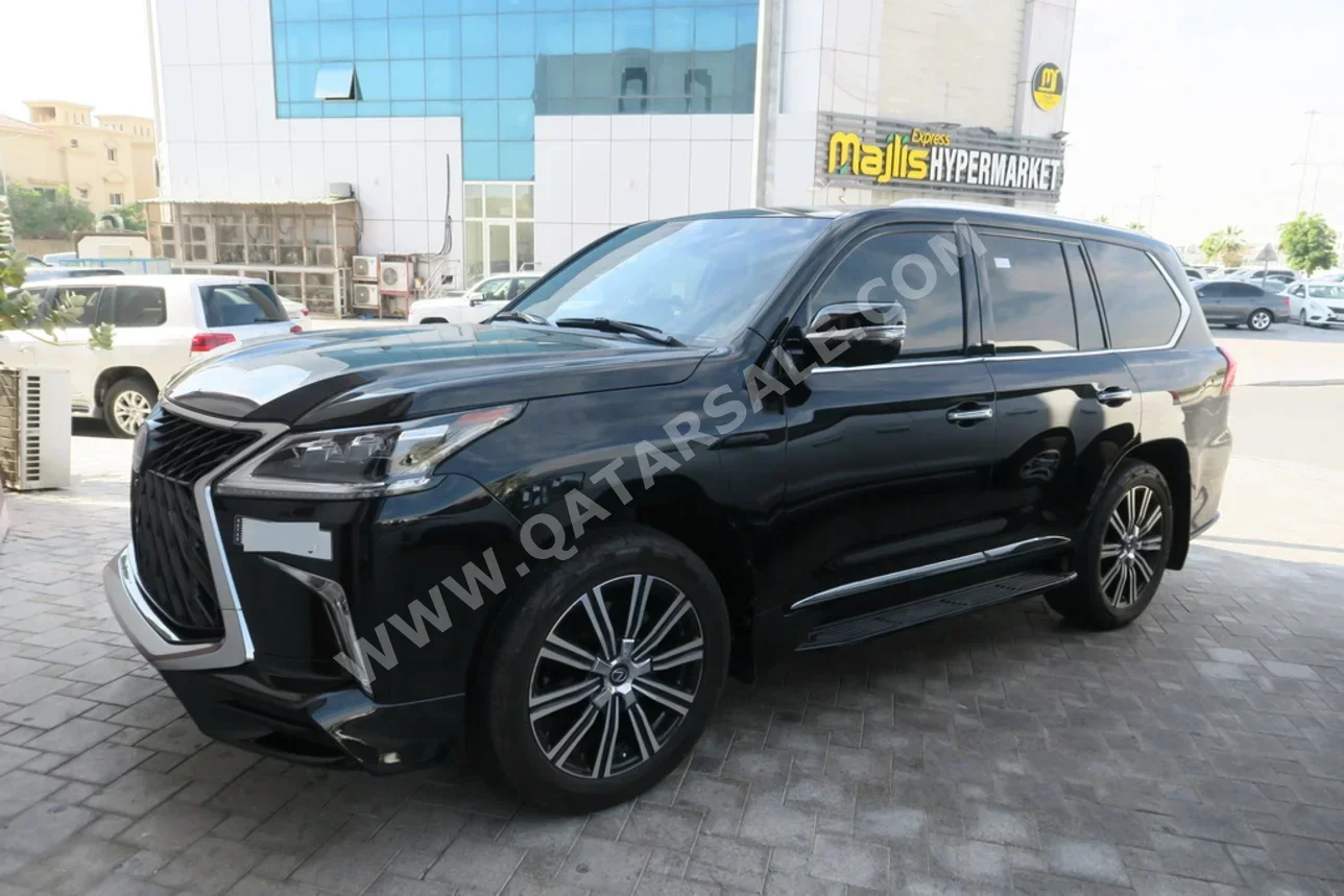 لكزس ال اكس 570 اس بلاك ايديشن 2020 اوتوماتيك 136,000 كم 8 سلندر دفع رباعي اس يو في أسود