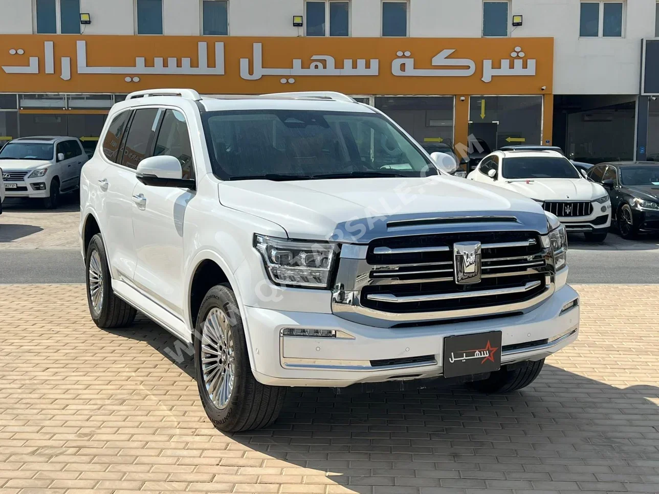 GWM  Tank  500  2025  Automatic  16,000 Km  6 Cylinder  Four Wheel Drive (4WD)  SUV  White  With Warranty