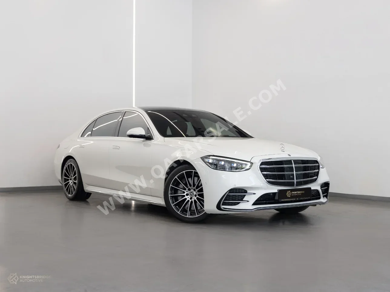 Mercedes-Benz  S-Class  450  2021  Automatic  38,300 Km  6 Cylinder  Rear Wheel Drive (RWD)  Sedan  White